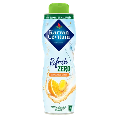 Karvan Cévitam Refresh zero sinaasappel & gember