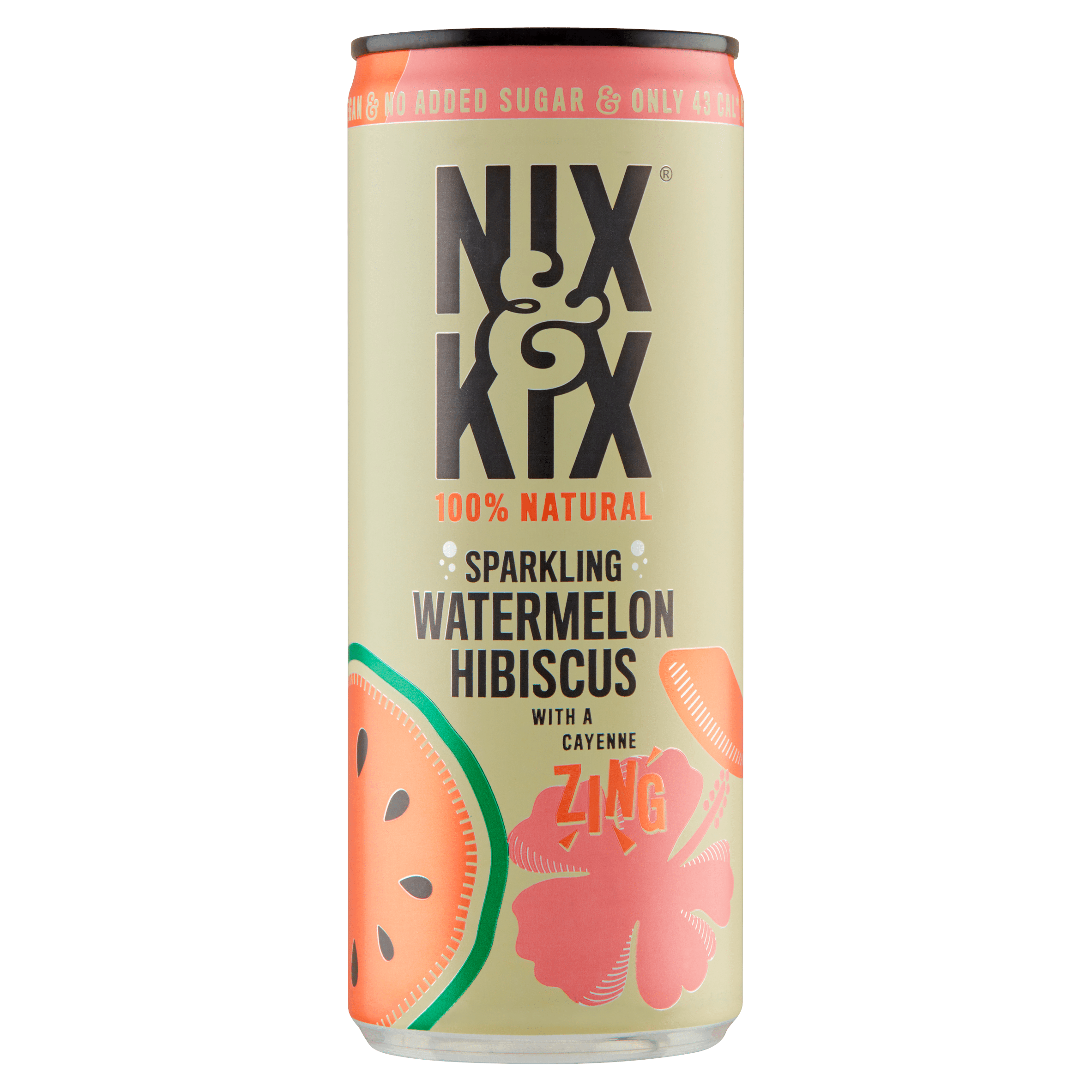 Nix & Kix Sparkling watermelon hibiscus