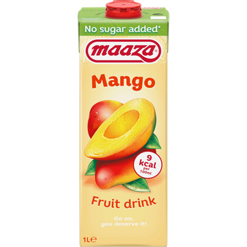 Maaza Mango fruit drink no sugar added