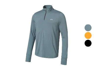 CRIVIT Heren sportshirt met smartwatch opening