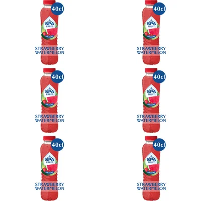 Spa Fruit strawberry watermelon 6-pack