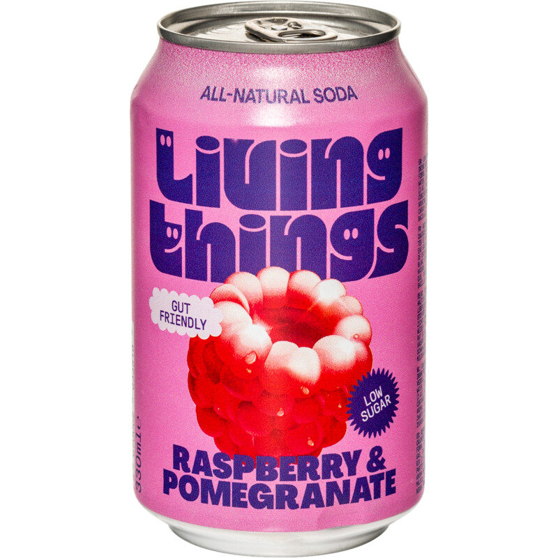 Living Things Raspberry & pomegranate