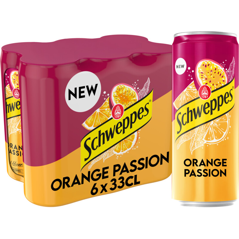 Schweppes Orange passion 6-pack