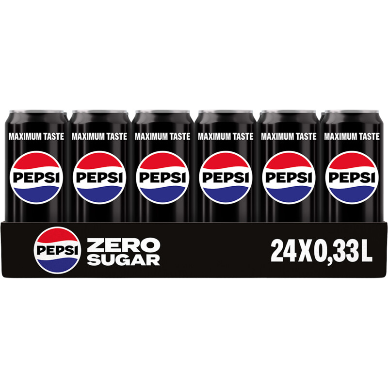 Pepsi Zero sugar 24-pack