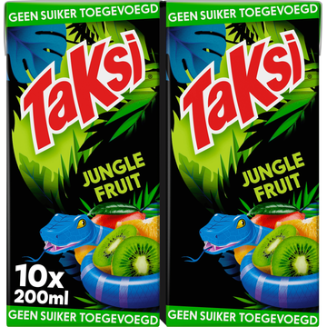 Taksi Jungle fruit geen suiker 10-pack