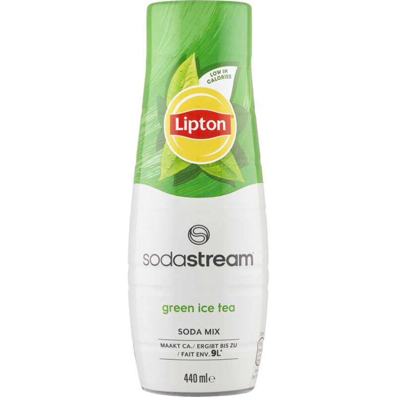 Sodastream Lipton green ice tea soda mix siroop