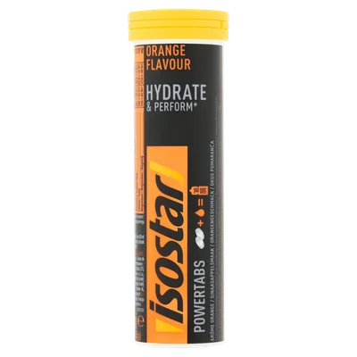 Isostar Hydrate & perform powertabs orange