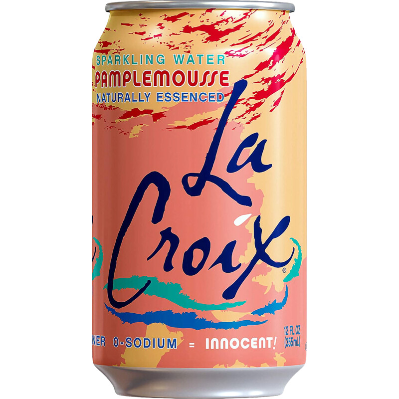 La Croix Sparkling water pamplemousse