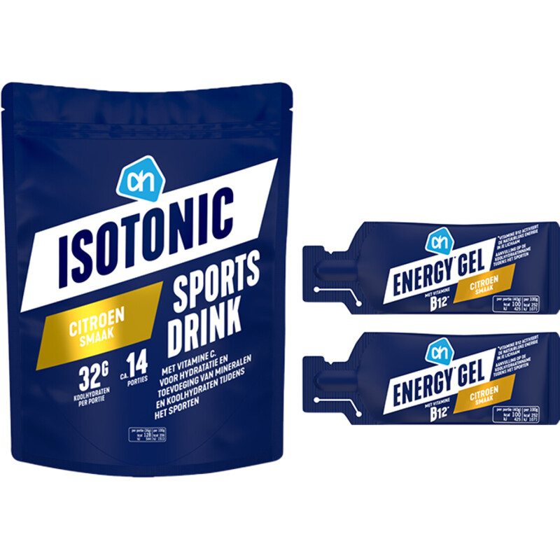 AH Isotonic en sportgel pakket