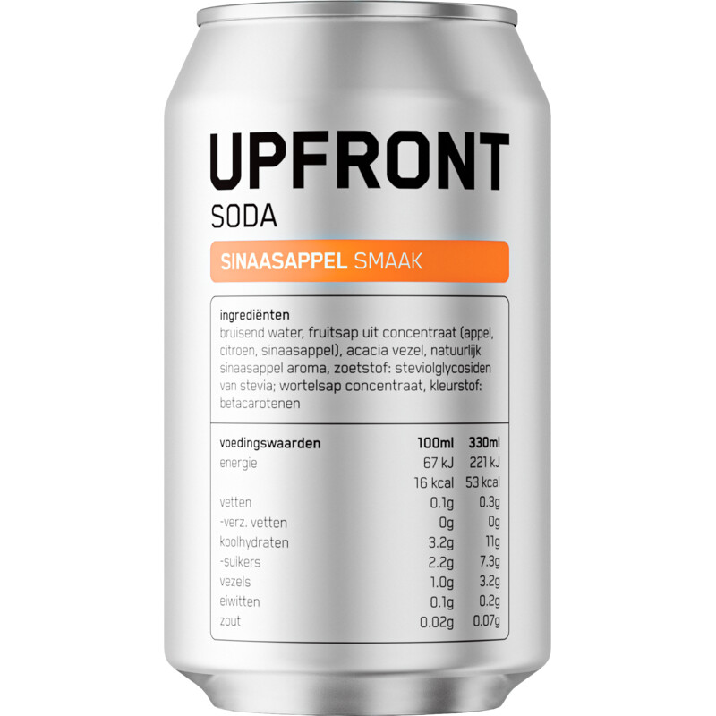 Upfront Soda sinaasappel smaak