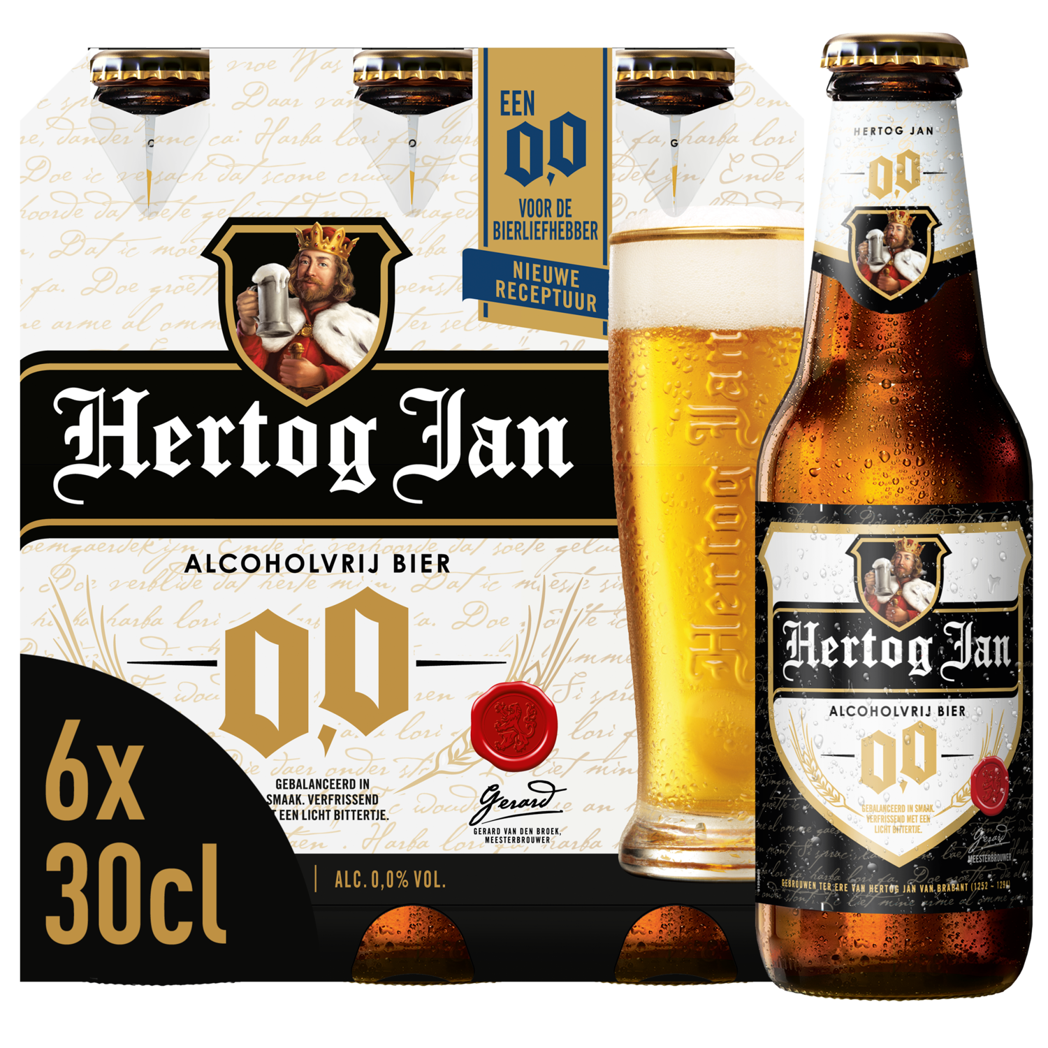 Hertog Jan 0.0 Alcoholvrij bier 6-pack