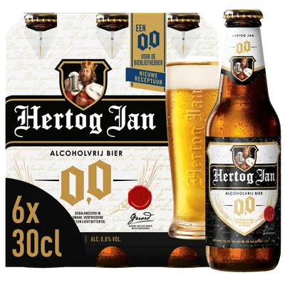 Hertog Jan 0.0 Alcoholvrij bier 6-pack