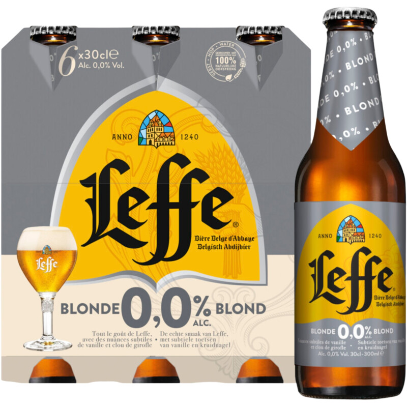Leffe Blond 0.0% 6-pack
