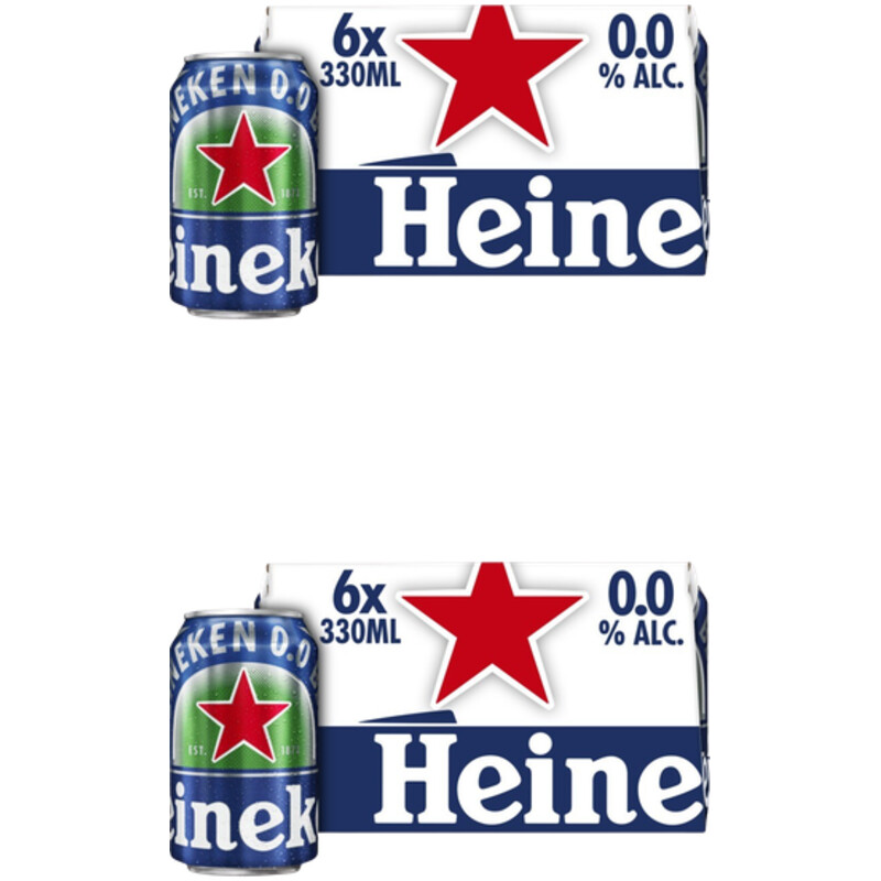 Heineken Premium pilsener 0.0 12-pack