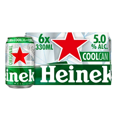 Heineken Premium pilsener 6-pack