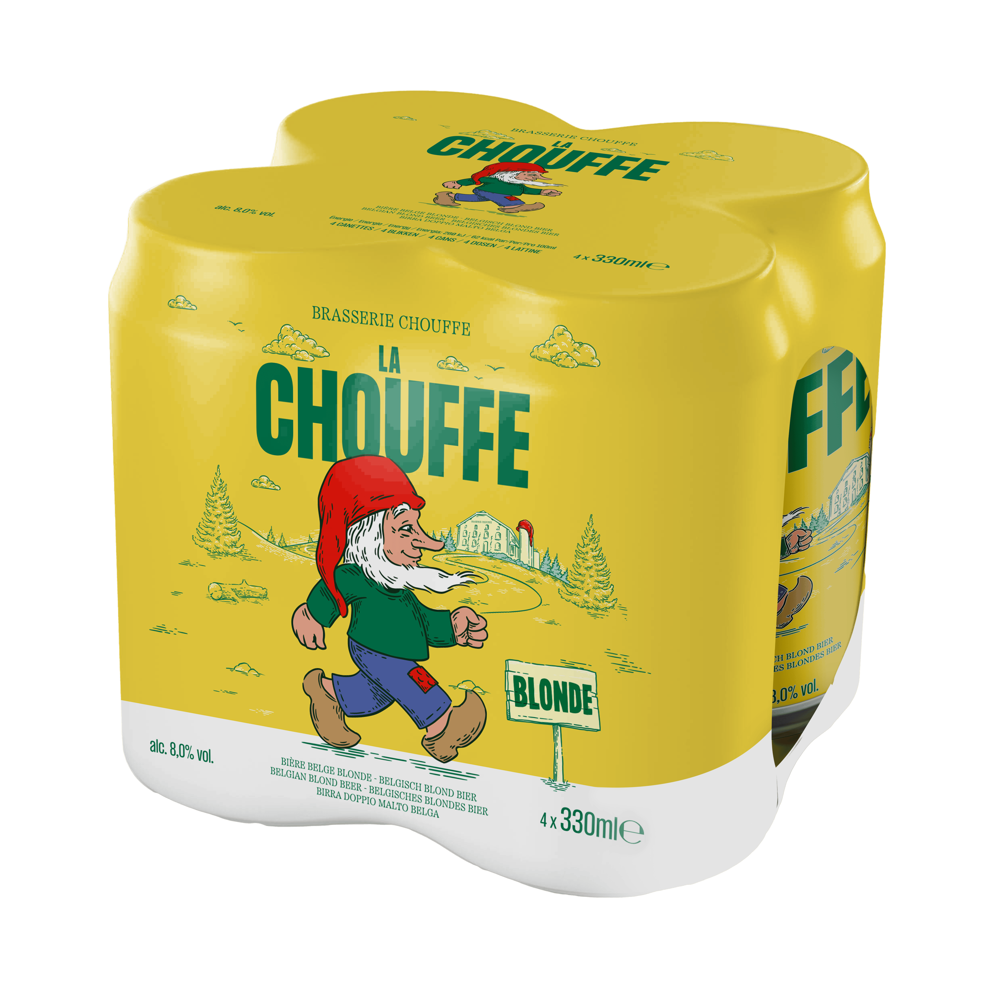 La Chouffe Blond 4-pack