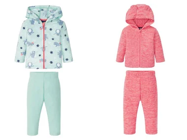lupilu® Baby fleece-pak meisjes
