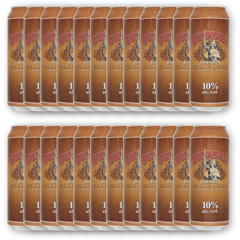Gulpener Gladiator robuust bier 24-pack
