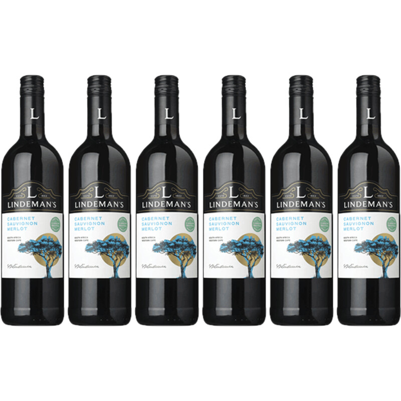 Lindeman's SA cabernet sauvignon merlot 6 flessen