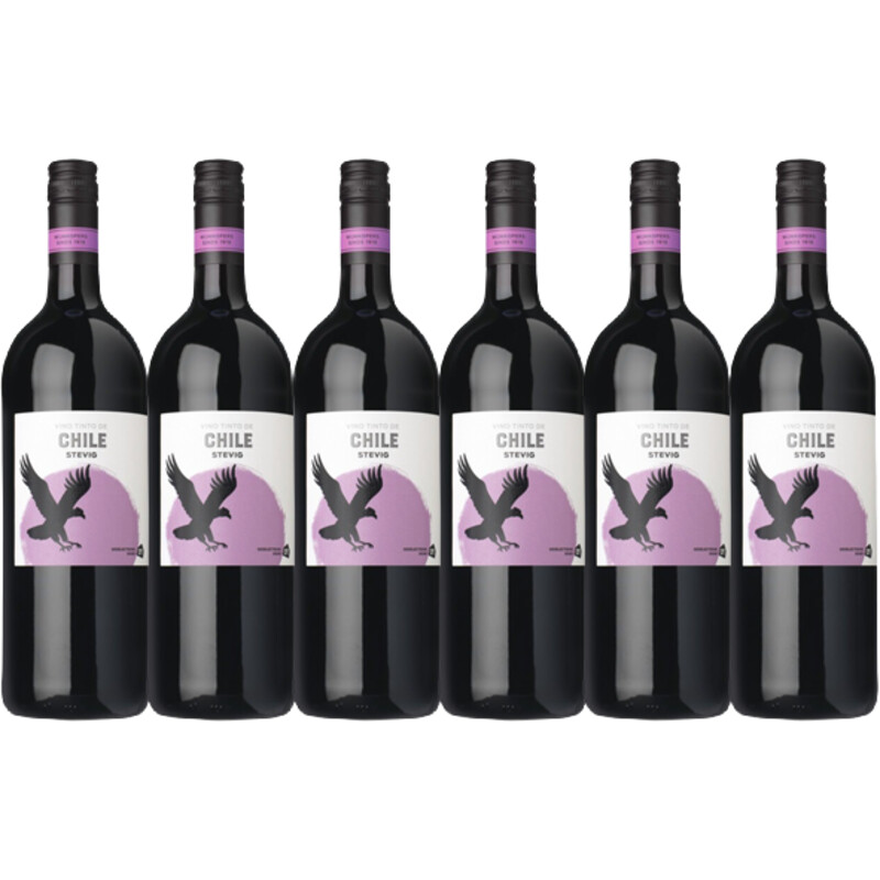 AH Stevige Chileense huiswijn rood 6-pack