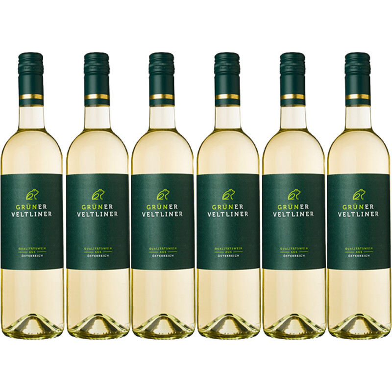 Grüner Veltliner borrelwijn 6 flessen
