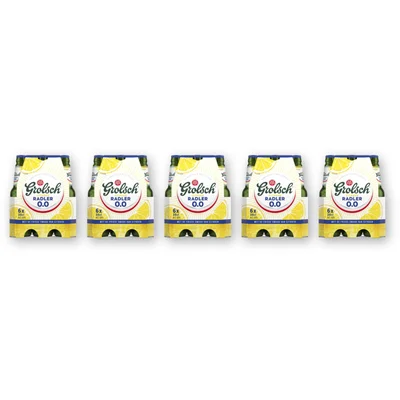 Grolsch Radler citroen alcoholvrij 0.0 30-pack