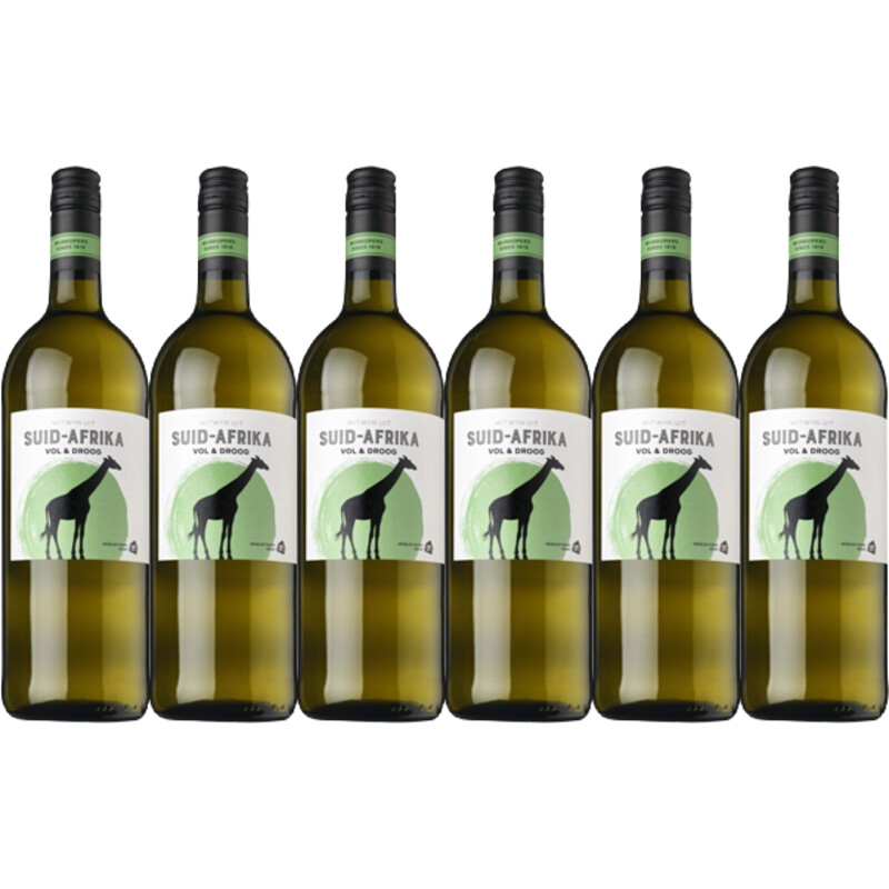 AH Vol & droge Zuid-Afrikaanse wit 6-pack