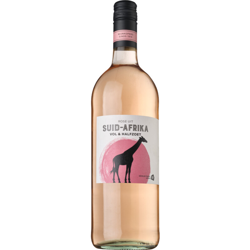 AH Vol & halfzoete Zuid-Afrikaanse rosé