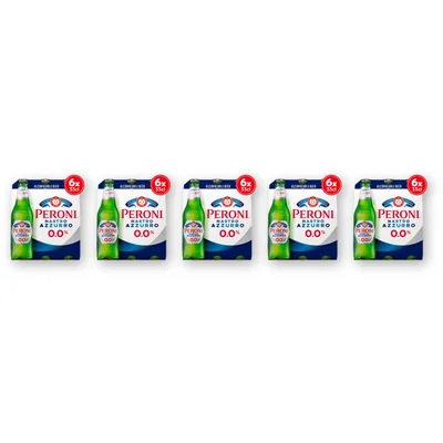 Peroni Nastro azzurro alcoholvrij bier 30-pack