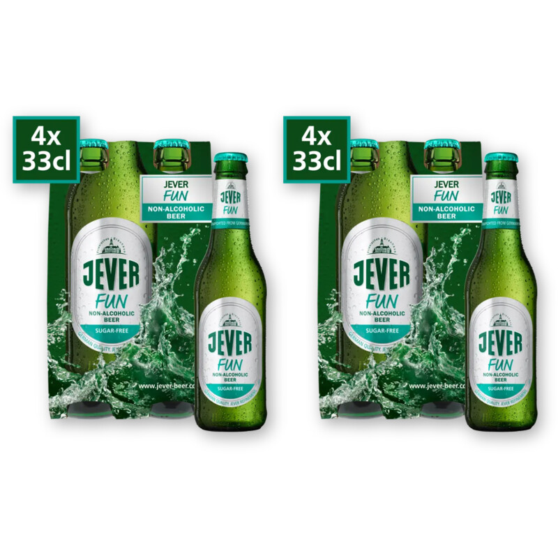 Jever Fun Non-alcoholic beer 8-pack