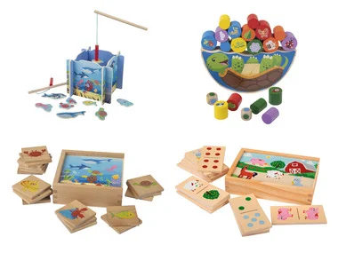Playtive Houten motoriekspellen