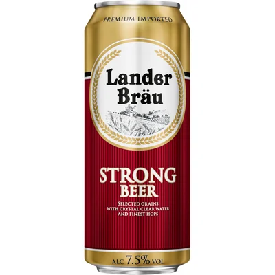 Lander bräu Strong beer