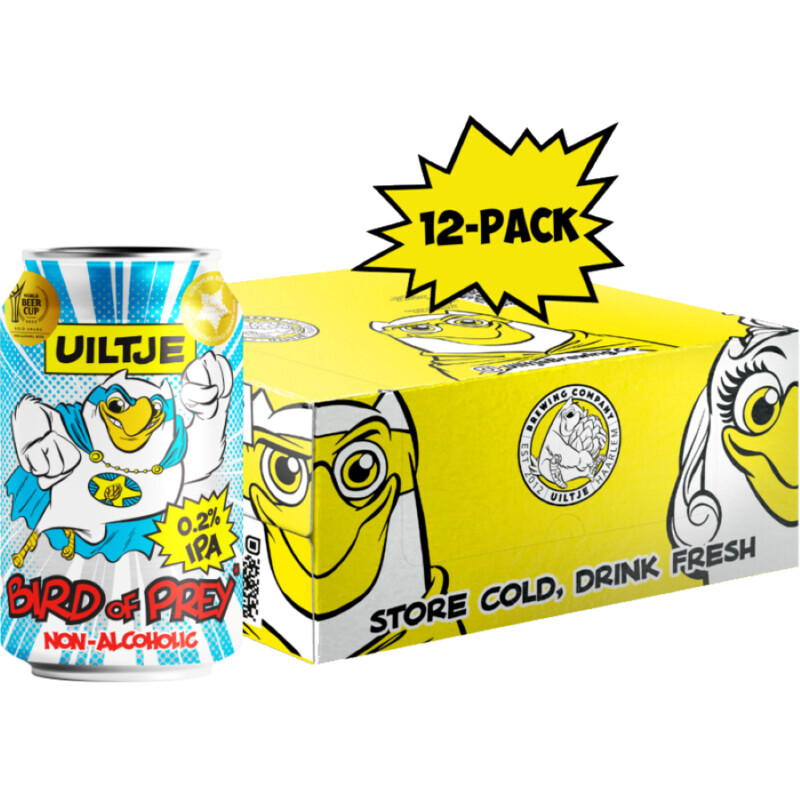 Uiltje Brewing Bird of prey 0.2% IPA 12-pack
