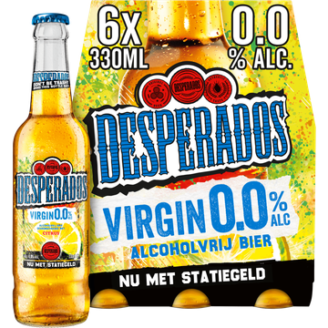 Desperados Virgin 0.0 bier 6-pack