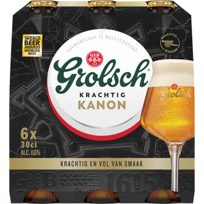Grolsch Krachtig kanon speciaalbier 6-pack