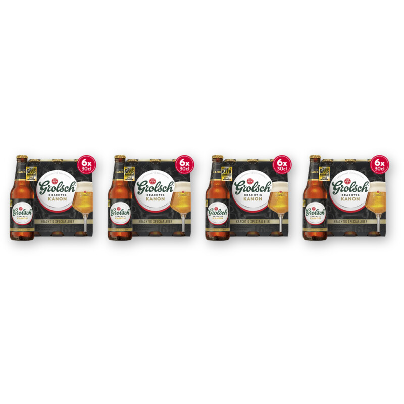 Grolsch Krachtig kanon speciaalbier 24-pack