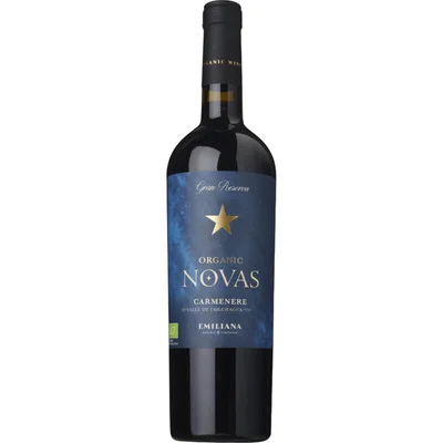 Novas Carménère gran reserva organic wine