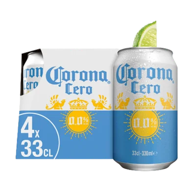 Corona Cero alcoholvrij bier 4-pack