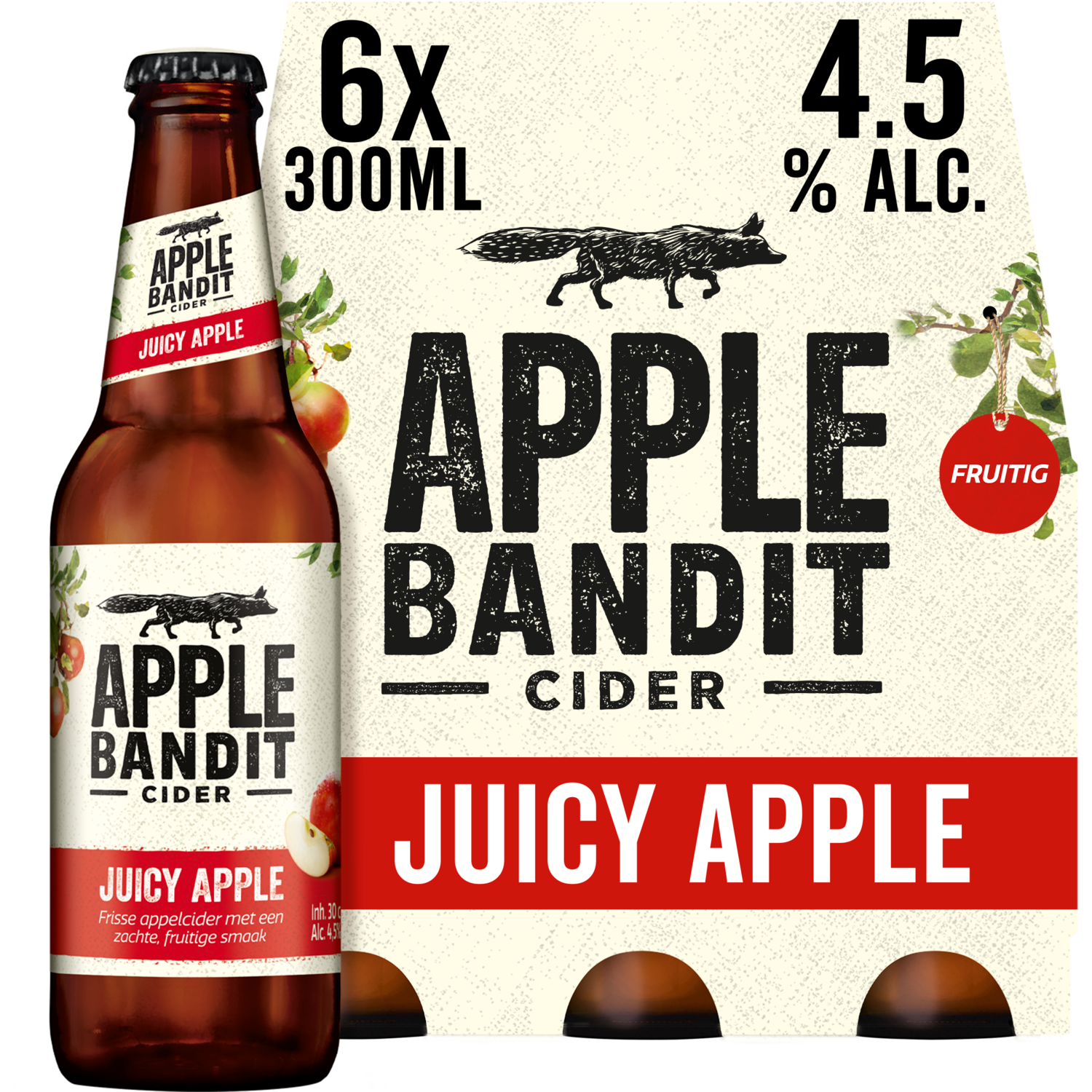 Apple Bandit Juicy apple cider 6-pack