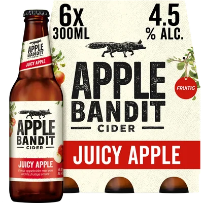 Apple Bandit Juicy apple cider 6-pack