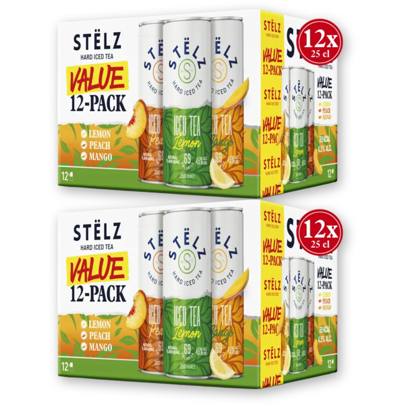 Stelz Hard iced tea 24-pack