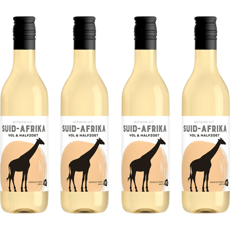 AH Halfzoete Suid-Afrikaanse wit 4-pack