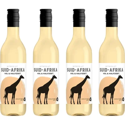 AH Halfzoete Suid-Afrikaanse wit 4-pack