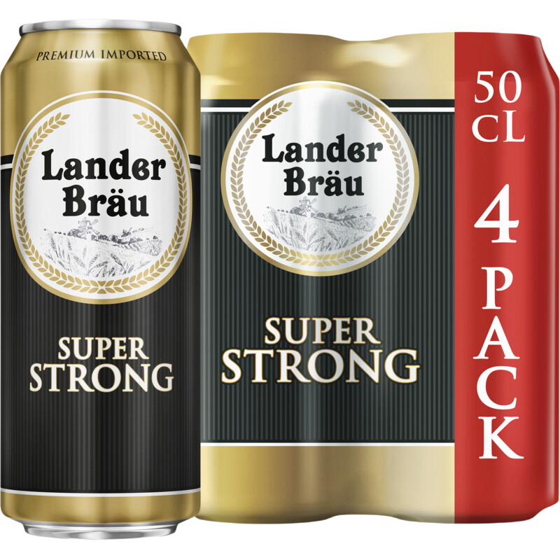 Lander bräu Super strong 4-pack