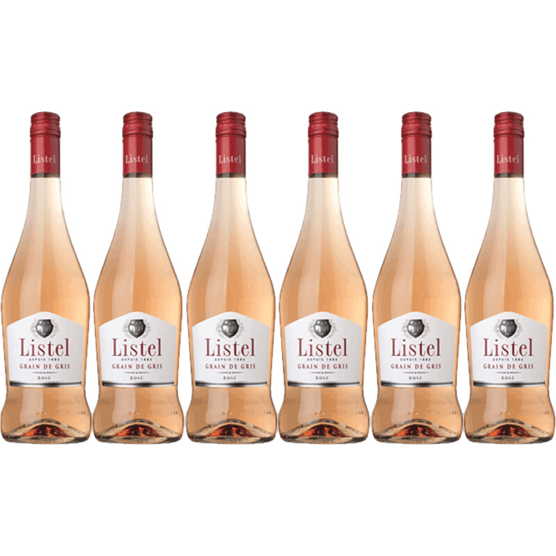 Listel Rose 6 flessen