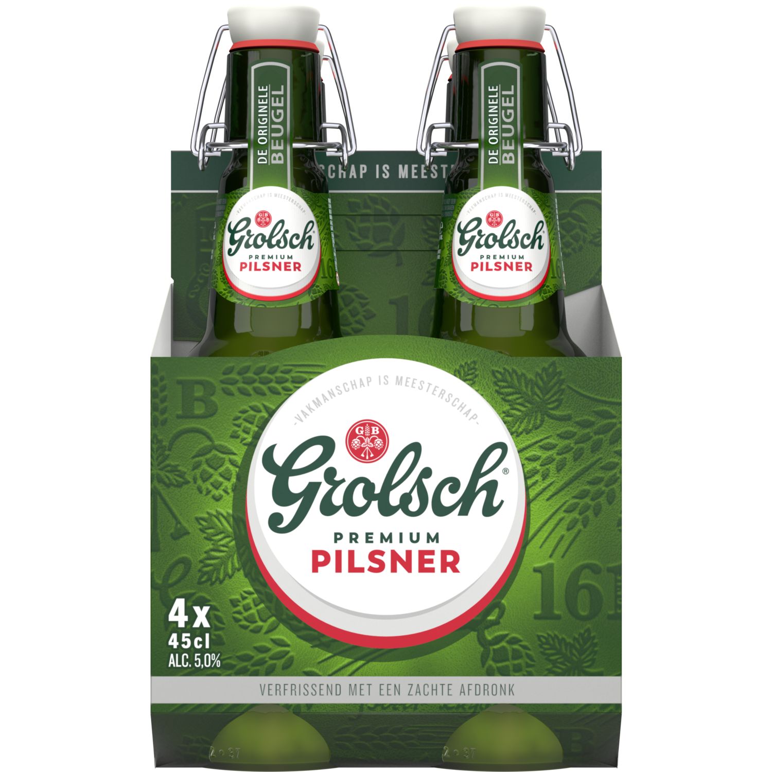Grolsch Premium pilsner bier beugel 4-pack