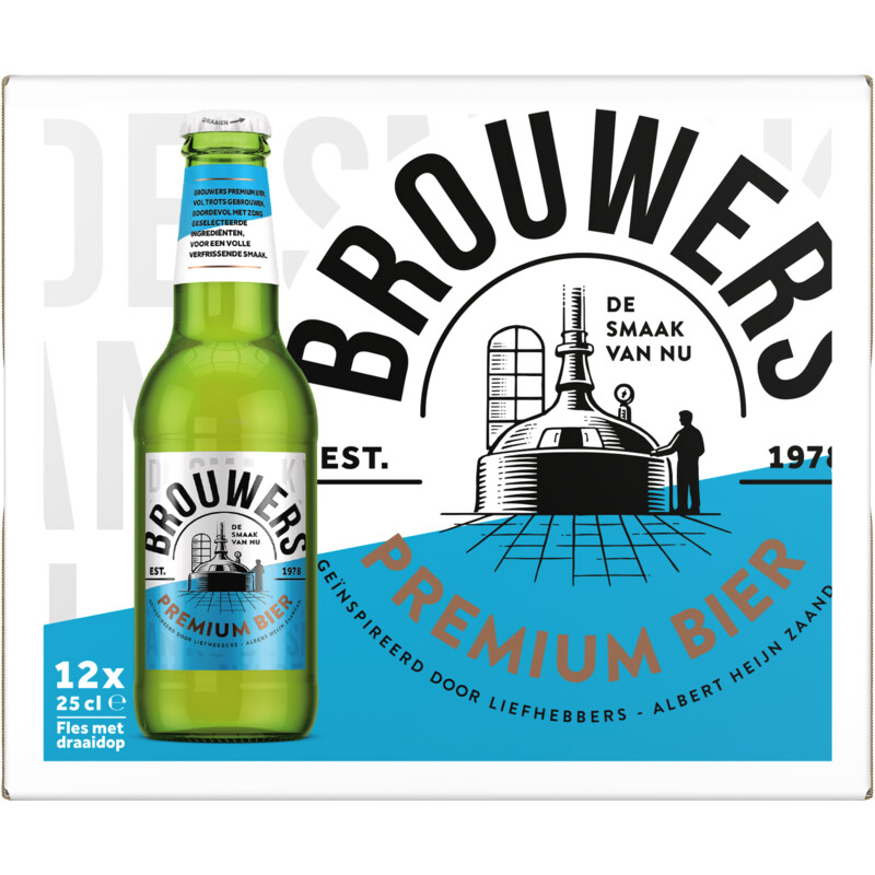 Brouwers Premium bier 12-pack