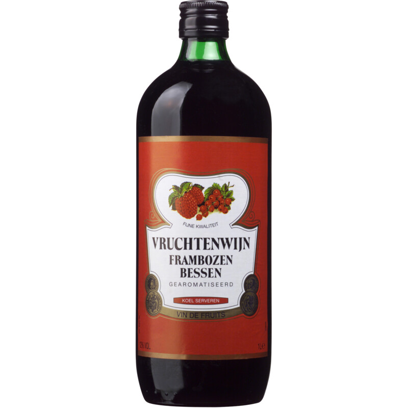  Vruchtenwijn frambozen-bessen