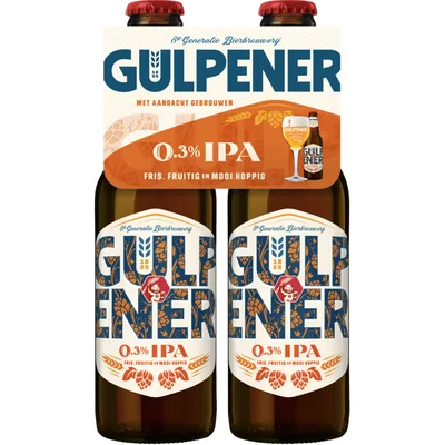 Gulpener IPA 0,3% 4-pack
