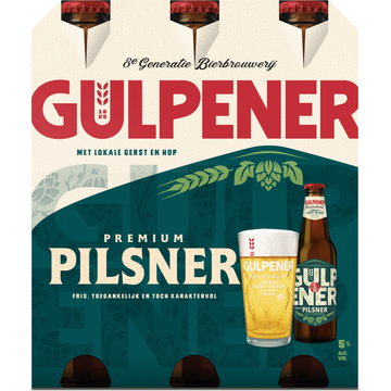 Gulpener Premium pilsener 6-pack